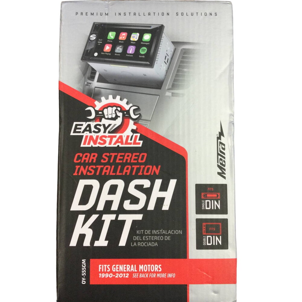 Metra Car Stereo Installation Dash Kit Fits GM Vehicles 1990-2012 | Easy Install